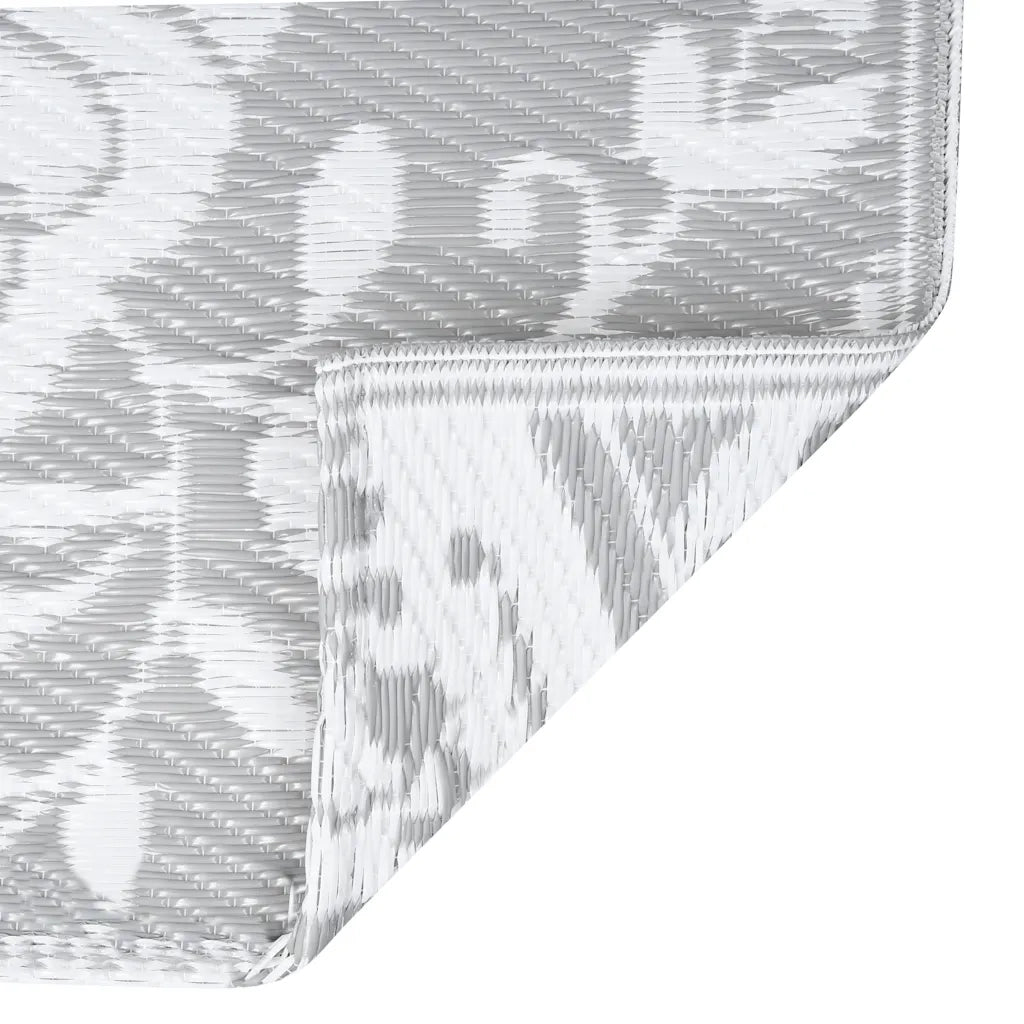 Tappeto da Esterni ARAKIL Grigio Chiaro 160x230 cm in PP CFW6965914