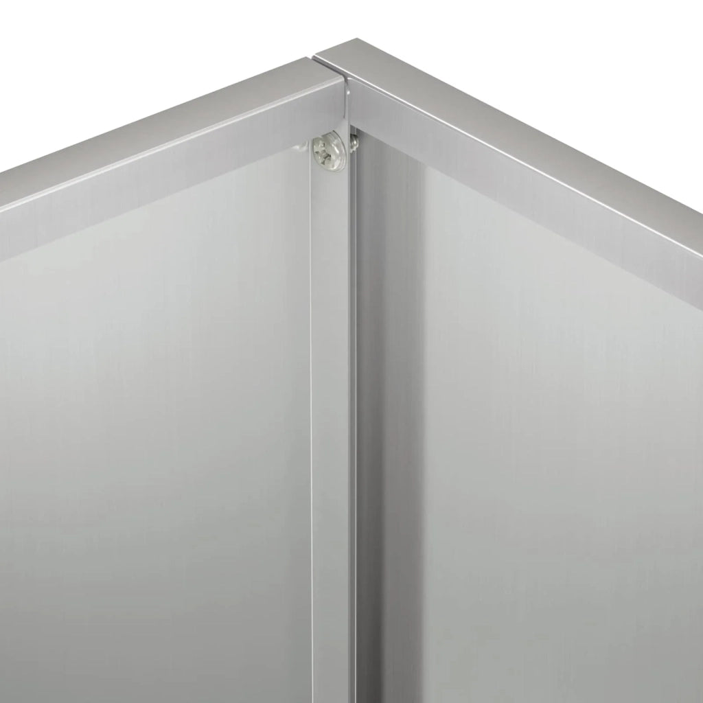 Vaso da giardino 2 pz Argento 40 x 30 x 30 cm Acciaio zincato 8005201