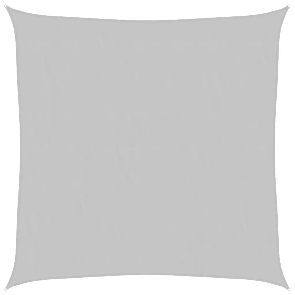 Vela Parasole Grigio Chiaro 3x3 m 100% Poliestere Oxford 4000401