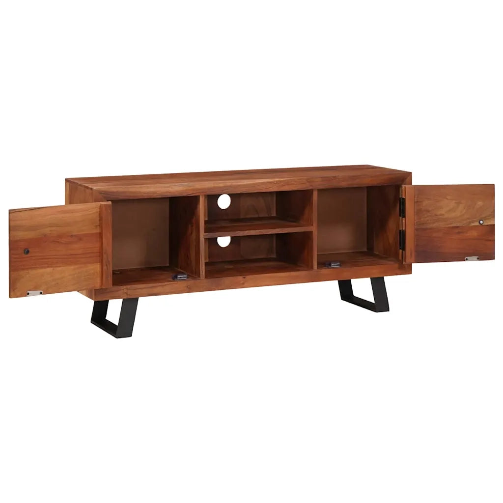 vidaXL Armadi e Supporti per Storage di Media Marrone 112 x 30 x 48 cm