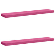 Cuscini per Panchina a 2 Pezzi VUGHT 2 pcs 100% Poliestere Rosa 950811
