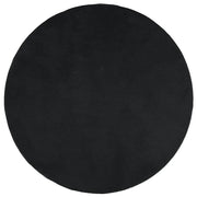 Tappeto del soggiorno | Tappeto OVIEDO a Pelo Corto Nero ? 120 cm