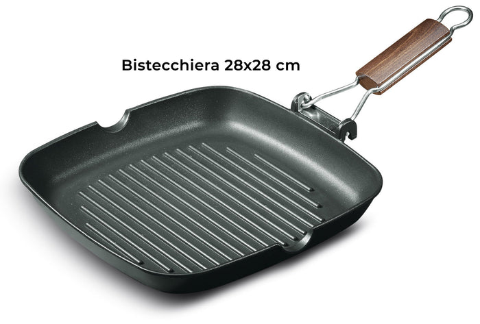 Batteria di Pentole 18 Pezzi in Alluminio Pressofuso Antiaderente Olympia Supreme