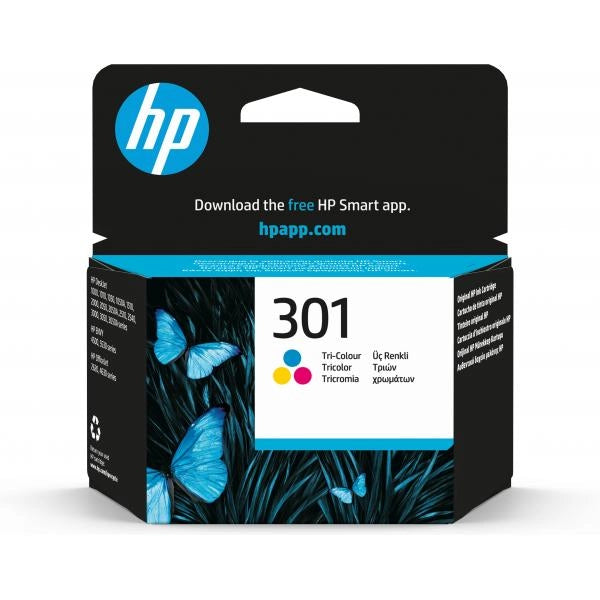 HP CART INK COLORE 301 PER DJ1000/2000 TS