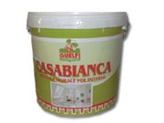 TEMPERA CASABIANCA PER INTERNI  lt.5 bianca    GUELFI