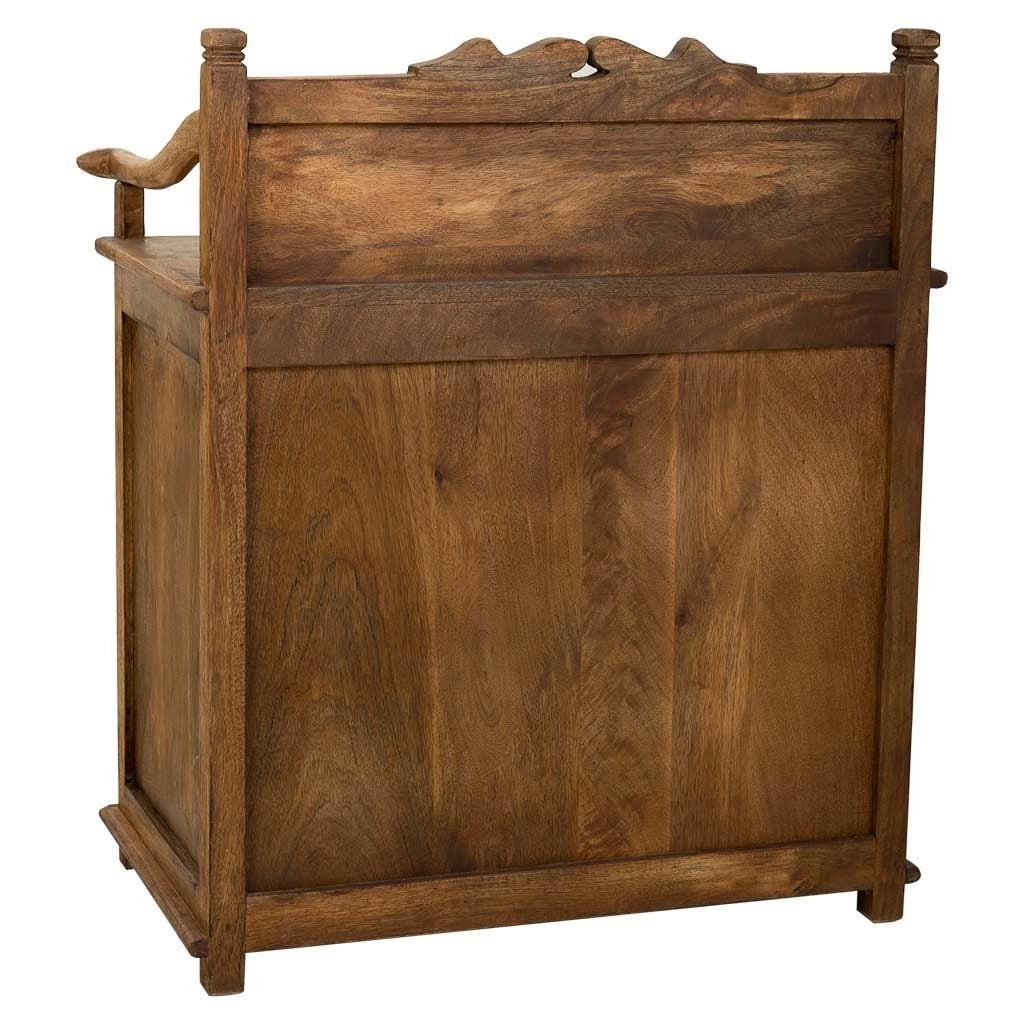 Credenza in legno marrone 70x42x85