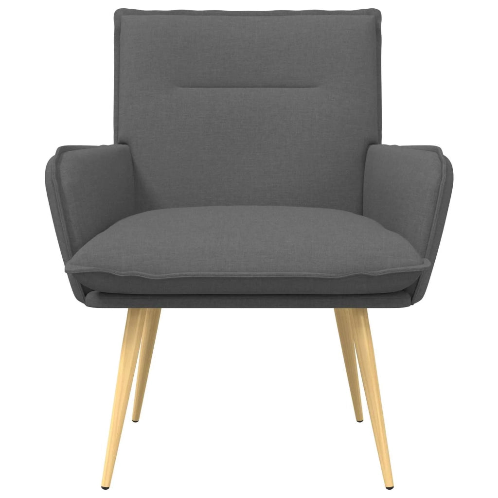 Poltrona Grigio Scuro Tessuto 42047699