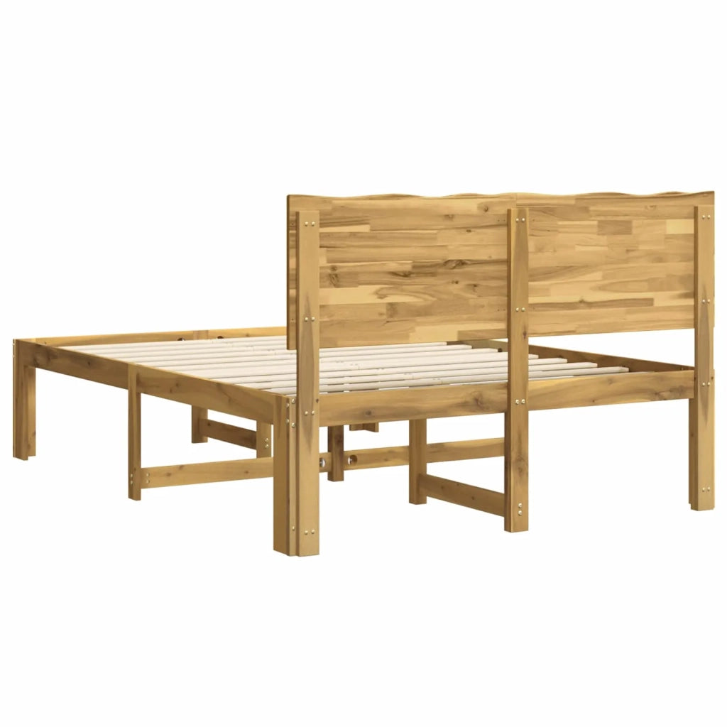 Letto matrimoniale con testiera ROSTOCK Bianco 120 x 200 cm 903421