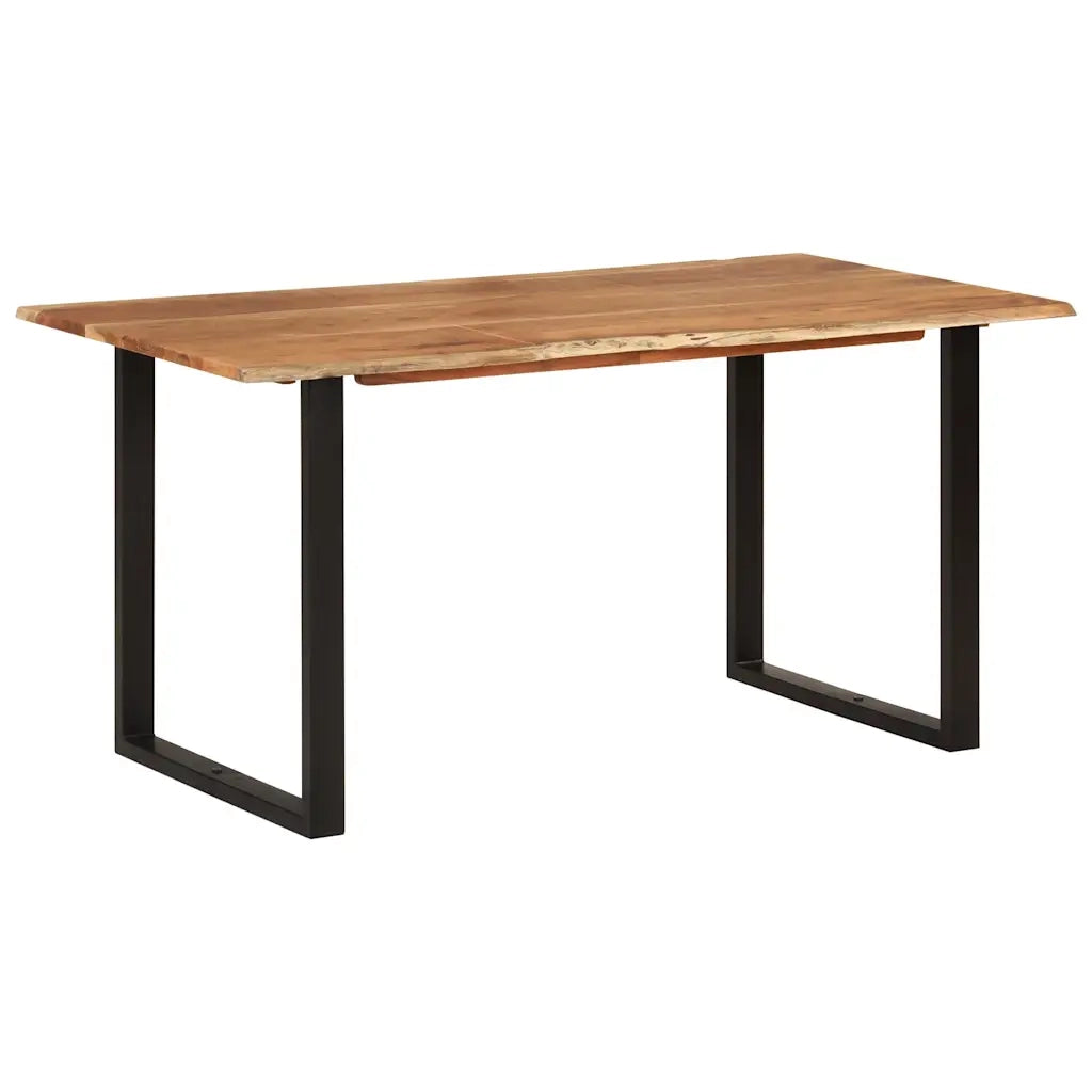 Tavolo da Pranzo | Tavolo da cucina 154x80x76 cm in Legno Massello di Acacia