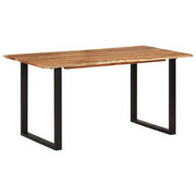 Tavolo da Pranzo | Tavolo da cucina 154x80x76 cm in Legno Massello di Acacia
