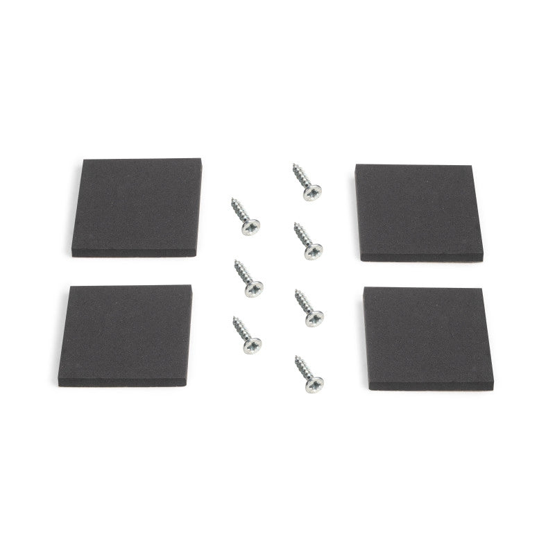 Set di gambe per tavolo Cross, larghezza 695mm, Acciaio, Verniciato bianco