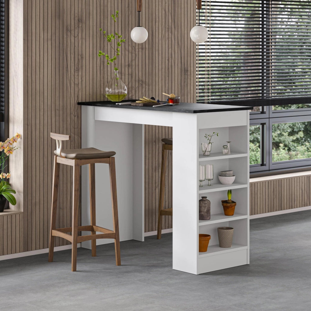 Tavolo bar in legno "Swallow" 117 x 54 x 102 cm - Bendir