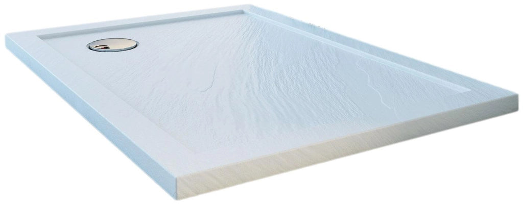 Piatto Doccia 100x100 cm in Acrilico Fosterberg Floret 2 Bianco