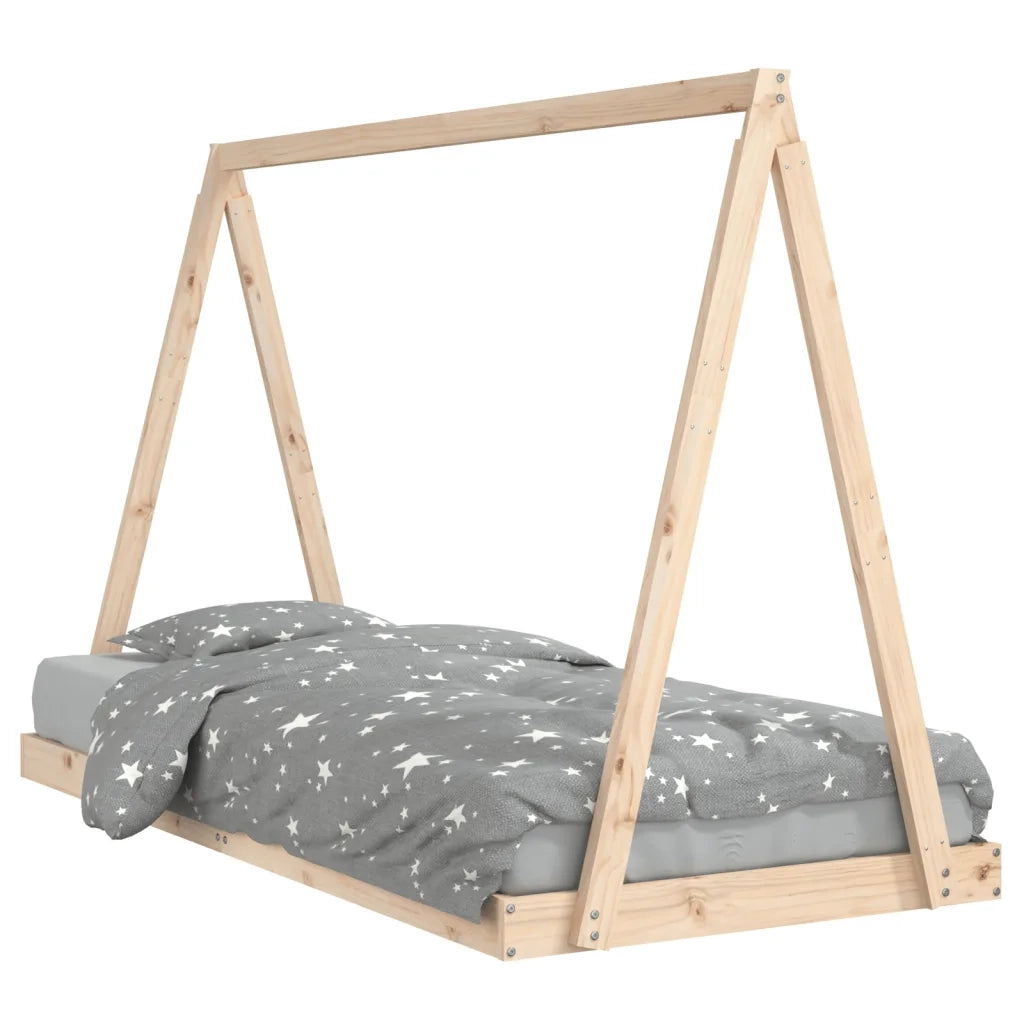 Giroletto per Bambini | Letto Infantile | Lettino 90x200 cm in Legno Massello di Pino