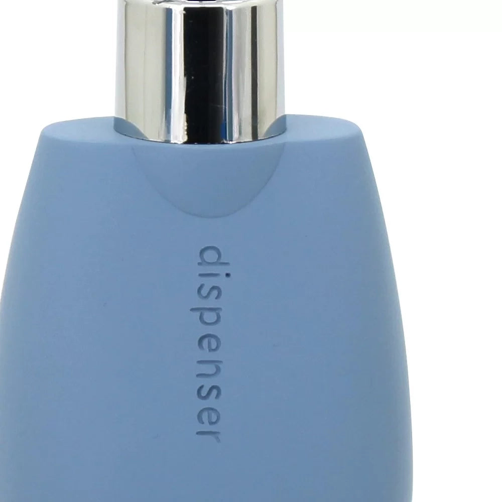 Dispenser in poliresina azzurro- serie Seta