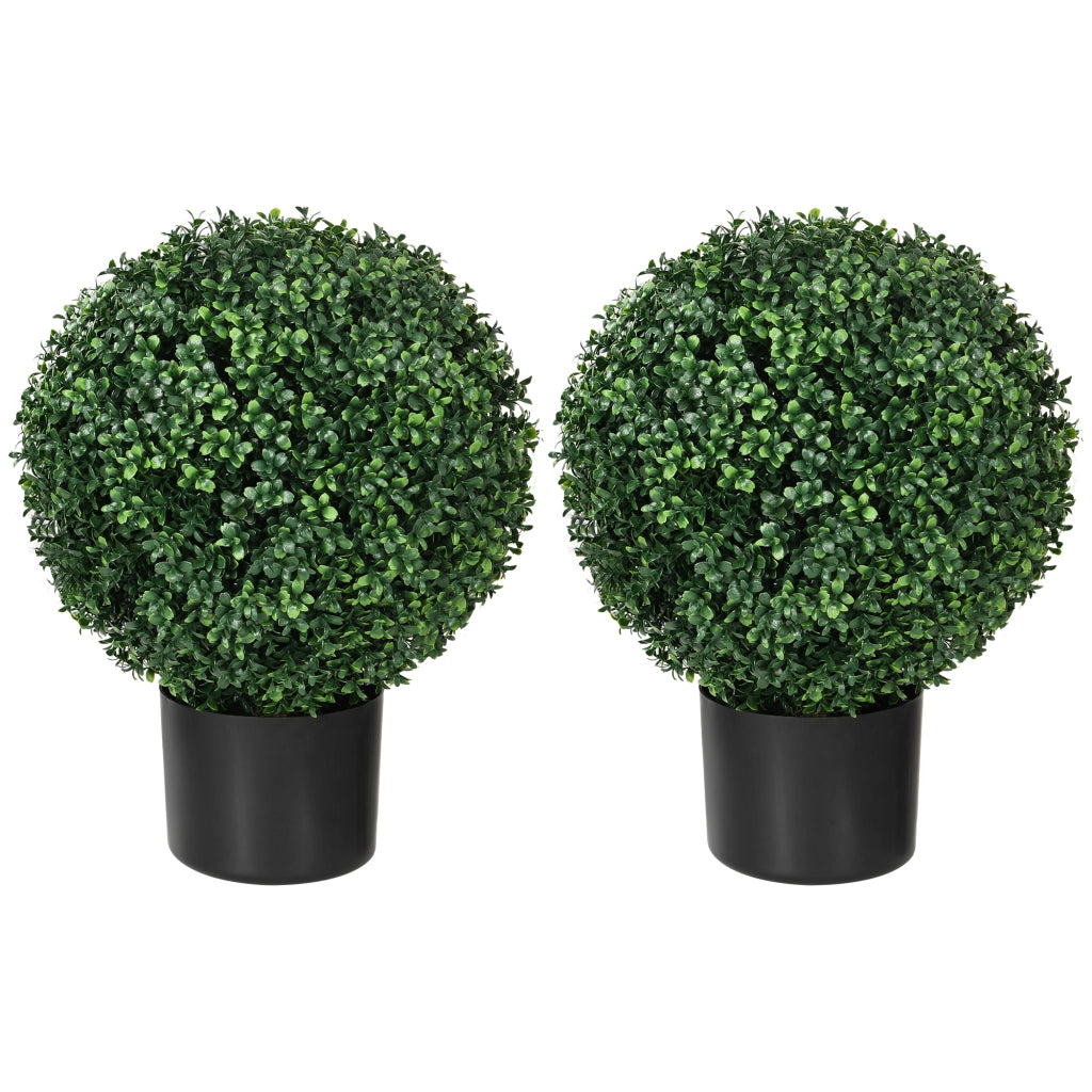 Piantina Artificiale Buxus Sferica ¨C zephmum ¨C Verde, 52x40 cm