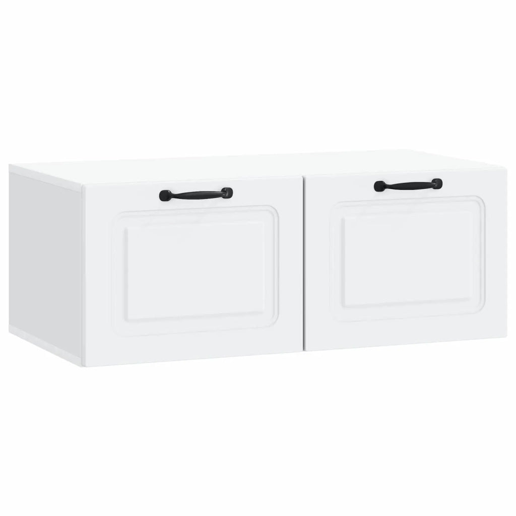 Mobile Porta TV da Muro Bianco 78,5 x 41 x 30 cm 899365