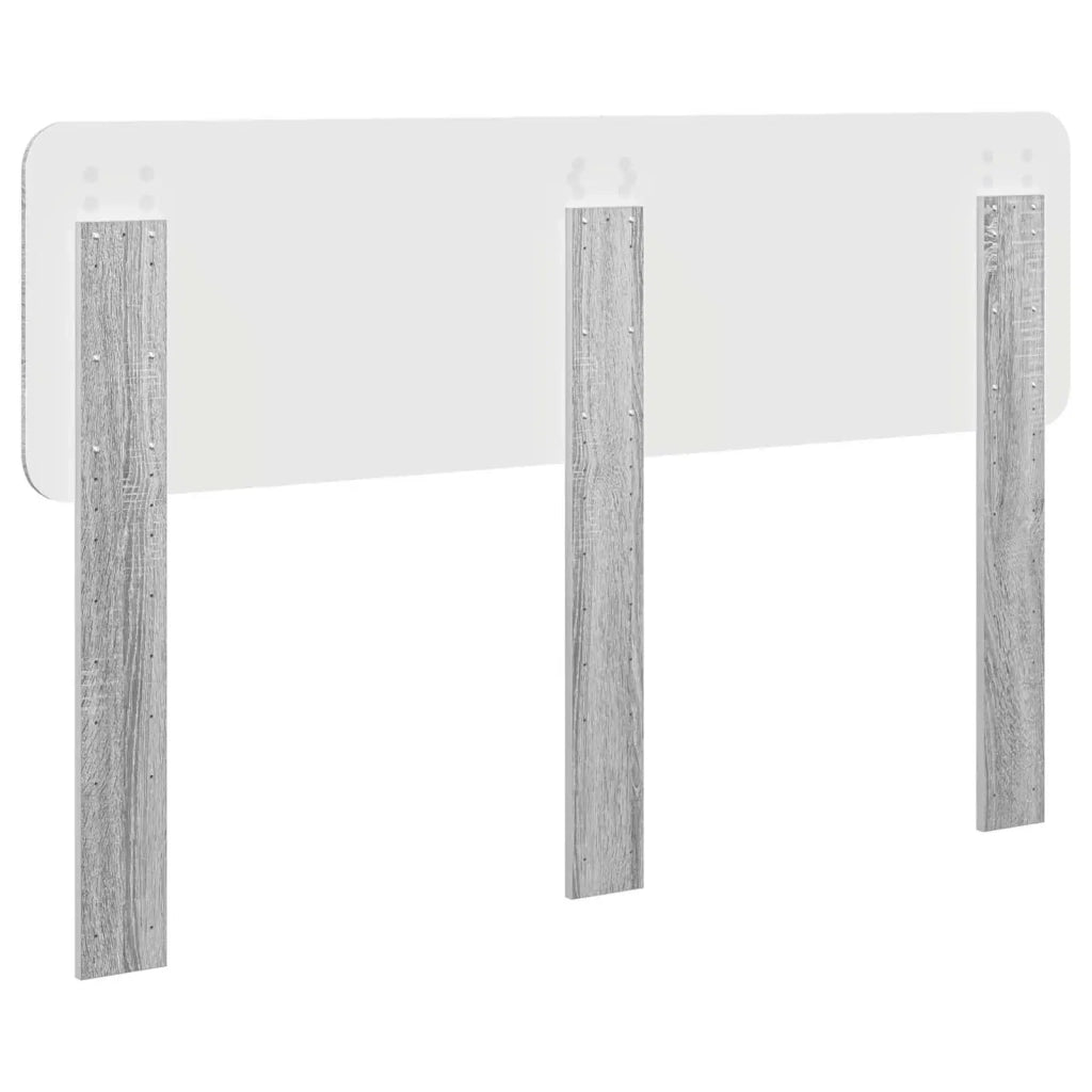 Testiera Grigio Sonoma Legno multistrato