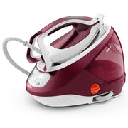 Tefal GV9220 ferro da stiro a caldaia 2600 W Durilium AirGlide Autoclean soleplate Borgogna, Bianco