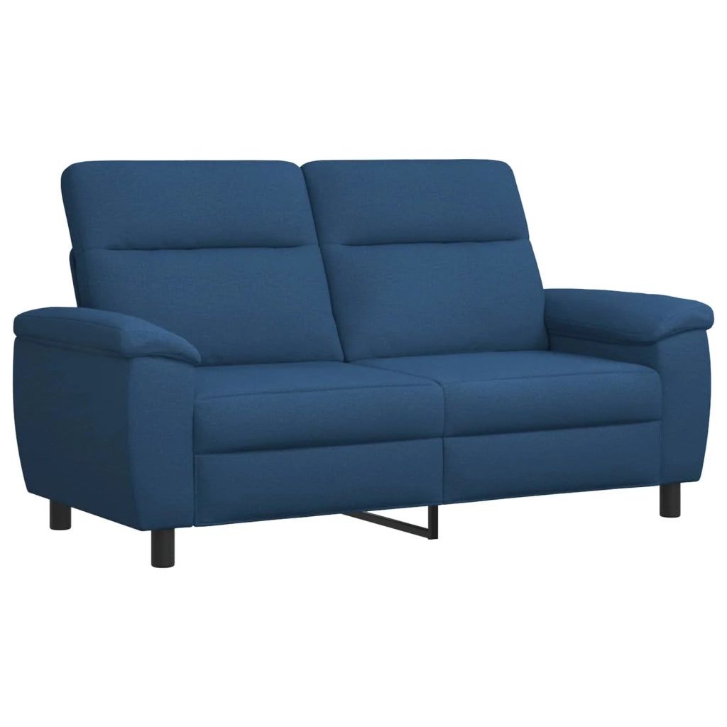 Set di divani 2 pcs Blu Tessuto 3430605