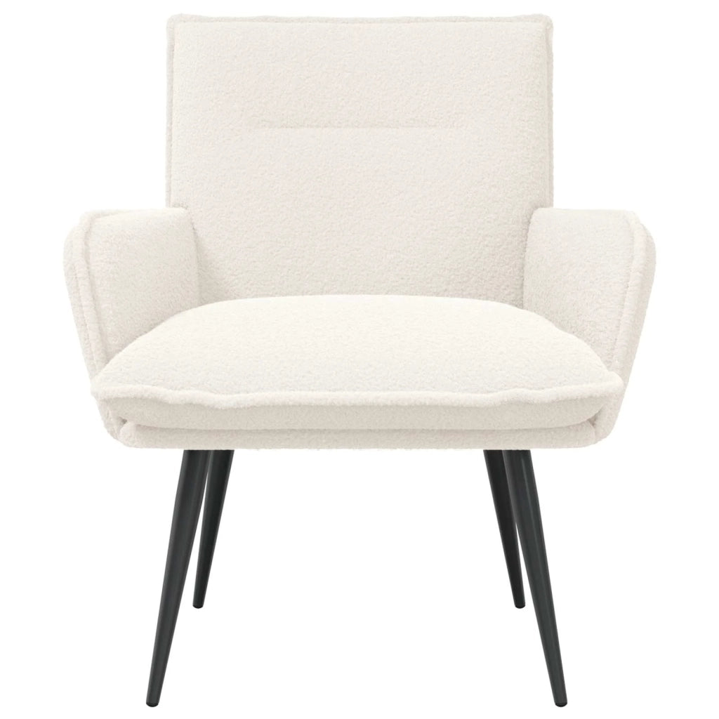 Poltrona Crema Bouclé 42047693