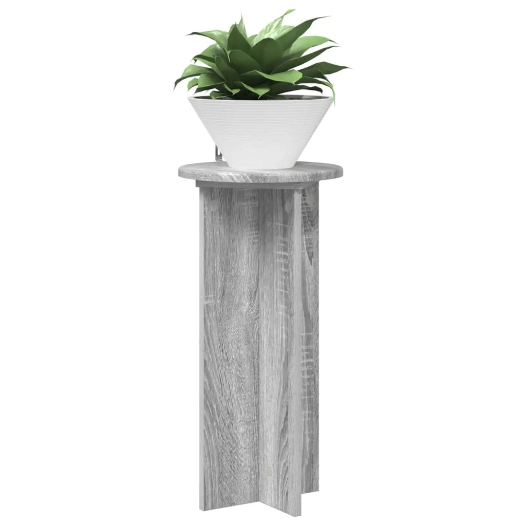 Supporto per piante 2 pcs Grigio Sonoma 29,5 x 29,5 x 60 cm 899723