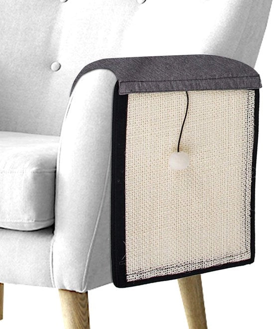Sisal Krabmat per Gatti, Piastra Antiscivolo Duratura per Gatti, Protezione contro le Scalfie per il Divano, Krabmat per Gatti, Tappeto in Sisal per Parete e Pavimento (40 * 29 cm, C)