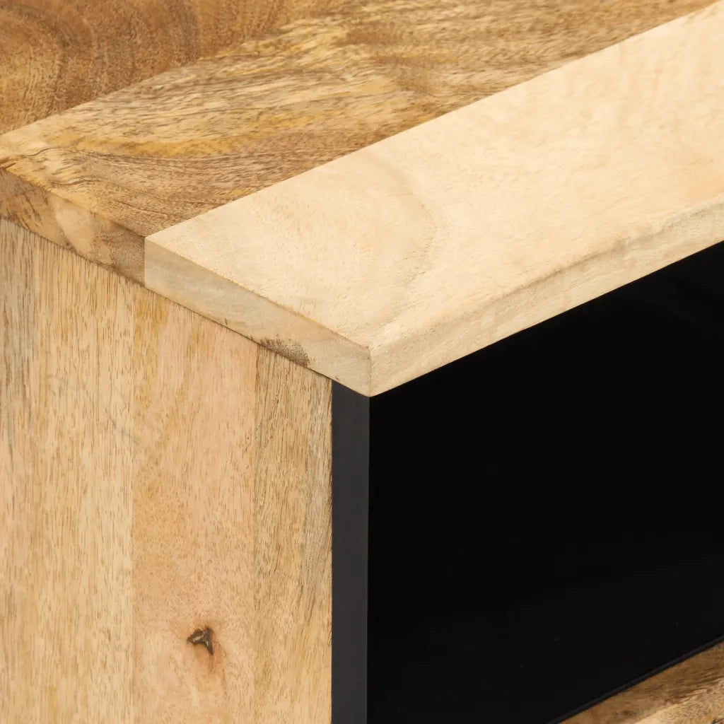 Mobile Porta TV 100x33x46 cm in Legno Massello di Mango 358230