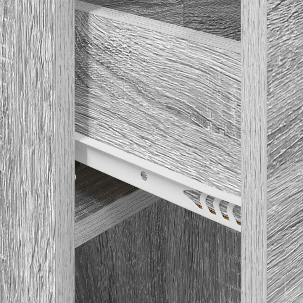Armadietto per letto Grigio Sonoma 29 x 31,5 x 49 cm 8001107