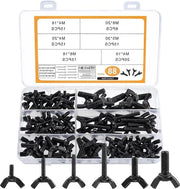 Viti a vela DIN 316 M4-M5-M6-M8 in acciaio carbonio viti a vela manubri viti a vela - 88 pezzi