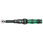 Wera 5075605001 Click-Torque A 6 Chiave dinamometrica 1-4 pollice 2,5-25 Nm con cricchetto reversibile impugnatura ergonomica bi-componente precisione ±4% conforme DIN EN ISO 6789-1:2017-07 colore Nero