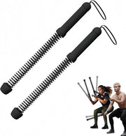 Touw per combattimento da casa - 2 pezzi di resistenza per fitness con impugnature antiscivolo, resistenza per fitness duratura adatta a tutti i livelli di fitness.