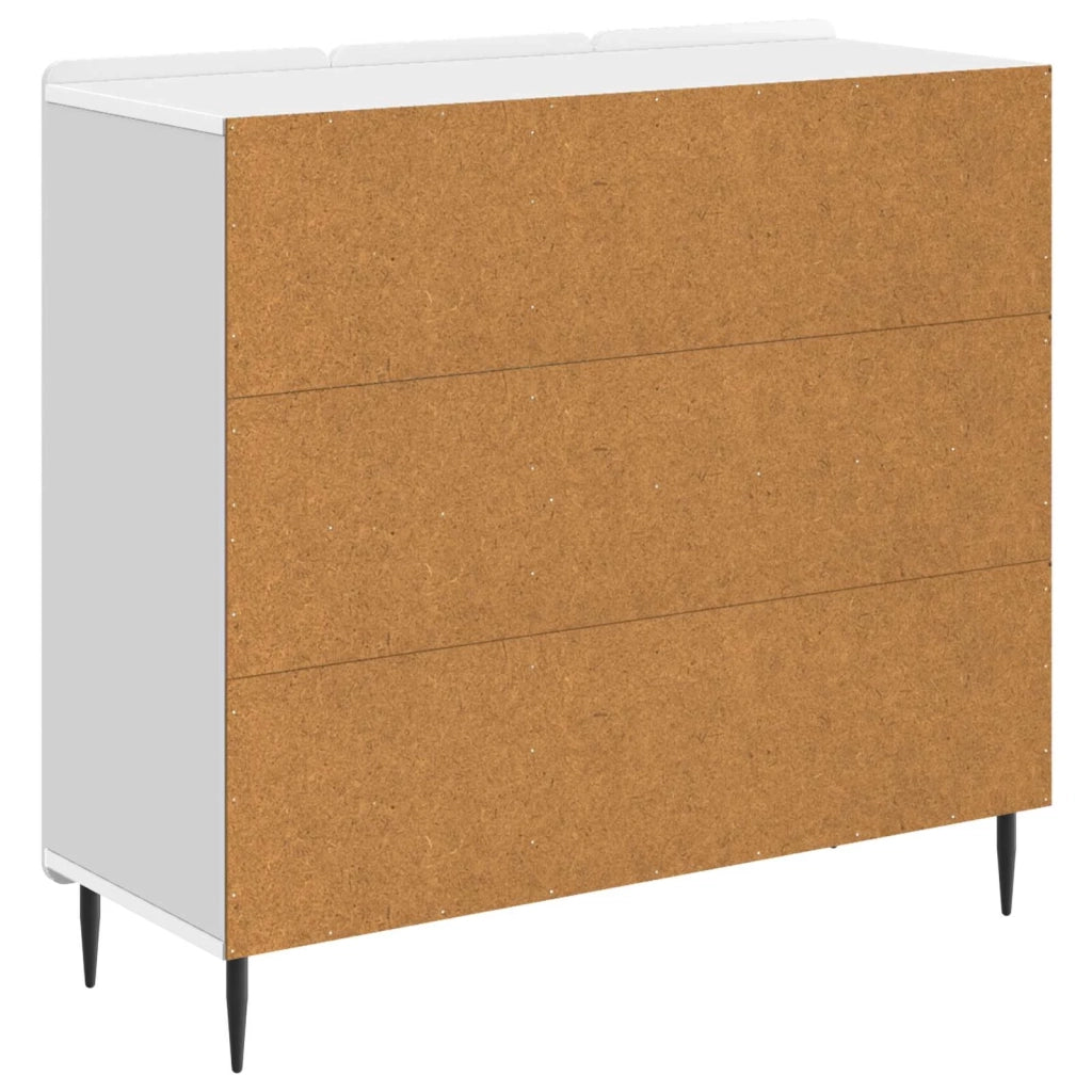 Credenza Bianco 89 x 34,5 x 82 cm Legno ingegnerizzato 894415