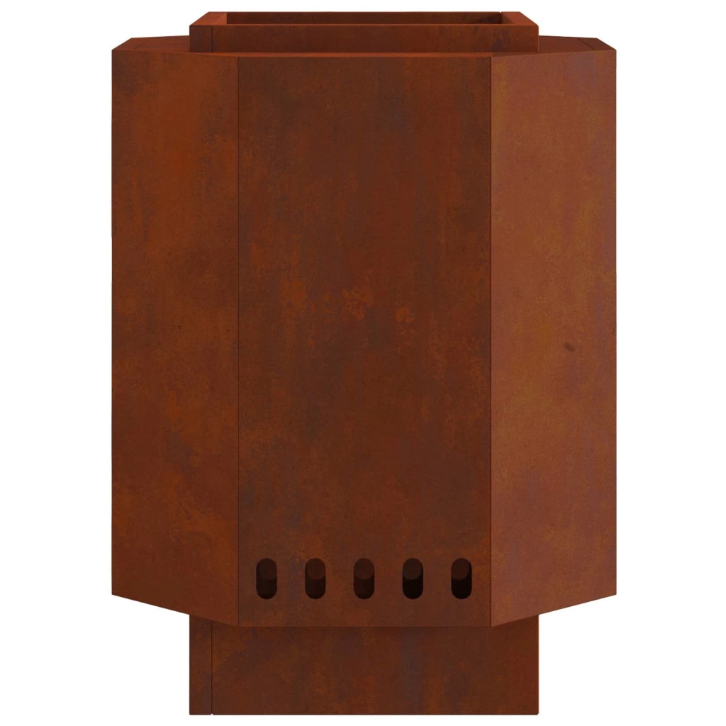 Focolare Senza Fumi Marrone 38 x 38 x 51 cm 858979