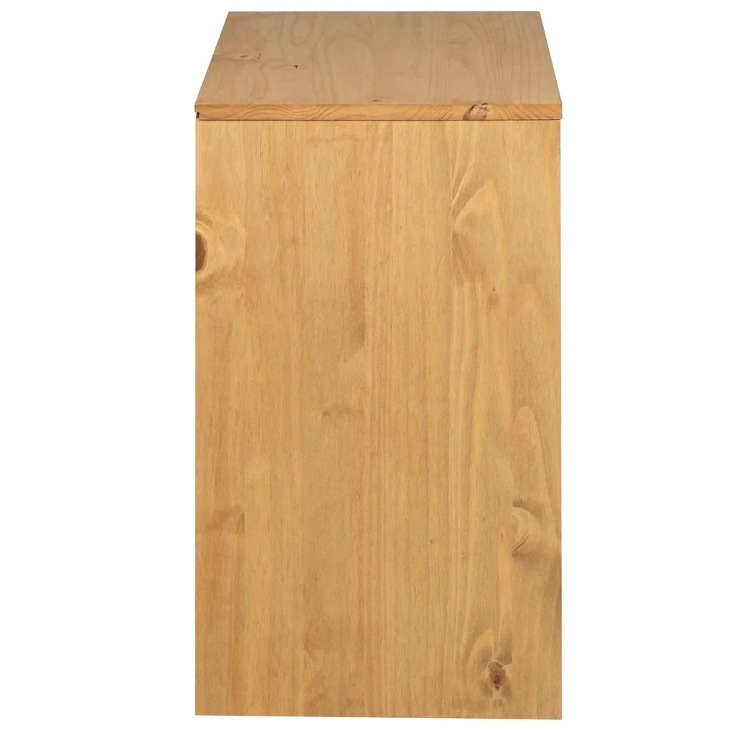 Credenza SAUDA 80x43x75,5 cm in Legno Massello di Pino
