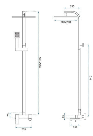 Set Doccia Rea Navaro