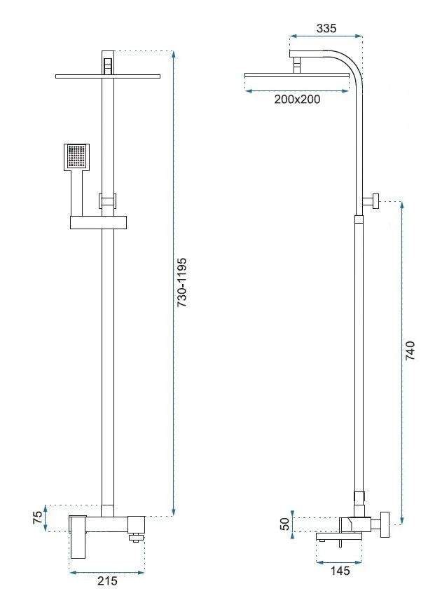 Set Doccia Rea Navaro