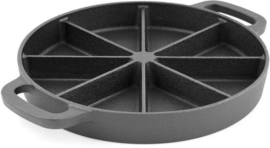 Grillpan in acciaio inossidabile - versatile e adatto per ogni tipo di fornello - 1 pezzo