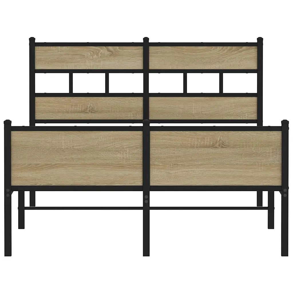 Giroletto senza Materasso Rovere Sonoma 120x200cm in Truciolato 4017288