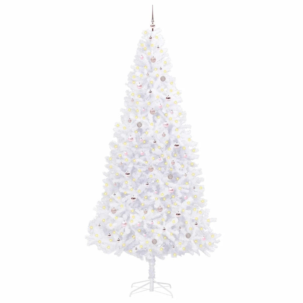 Albero di Natale artificiale Bianco 300 cm PVC e Acciaio 3426560