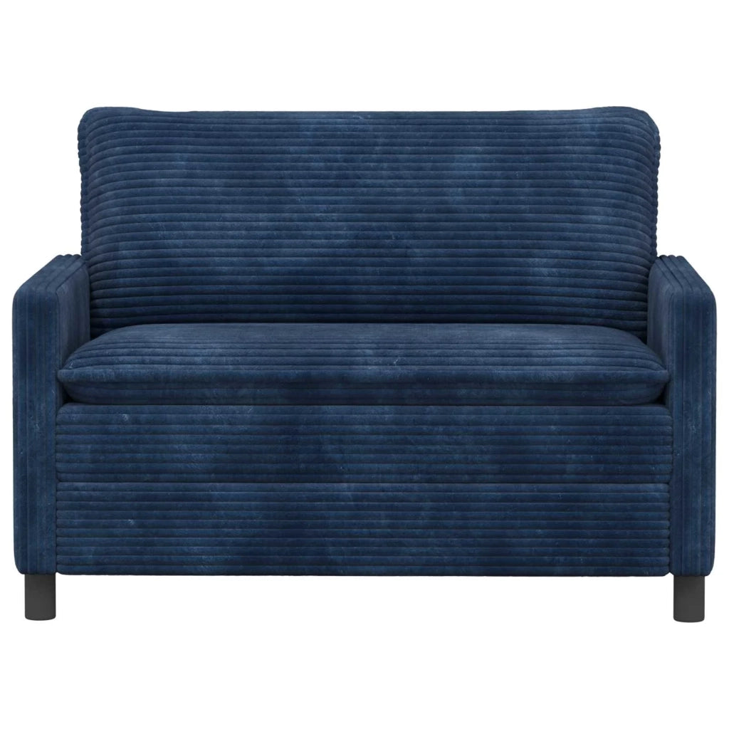 Divano Blu navy 126 x 81 x 87,5 cm Poliestere 42028828
