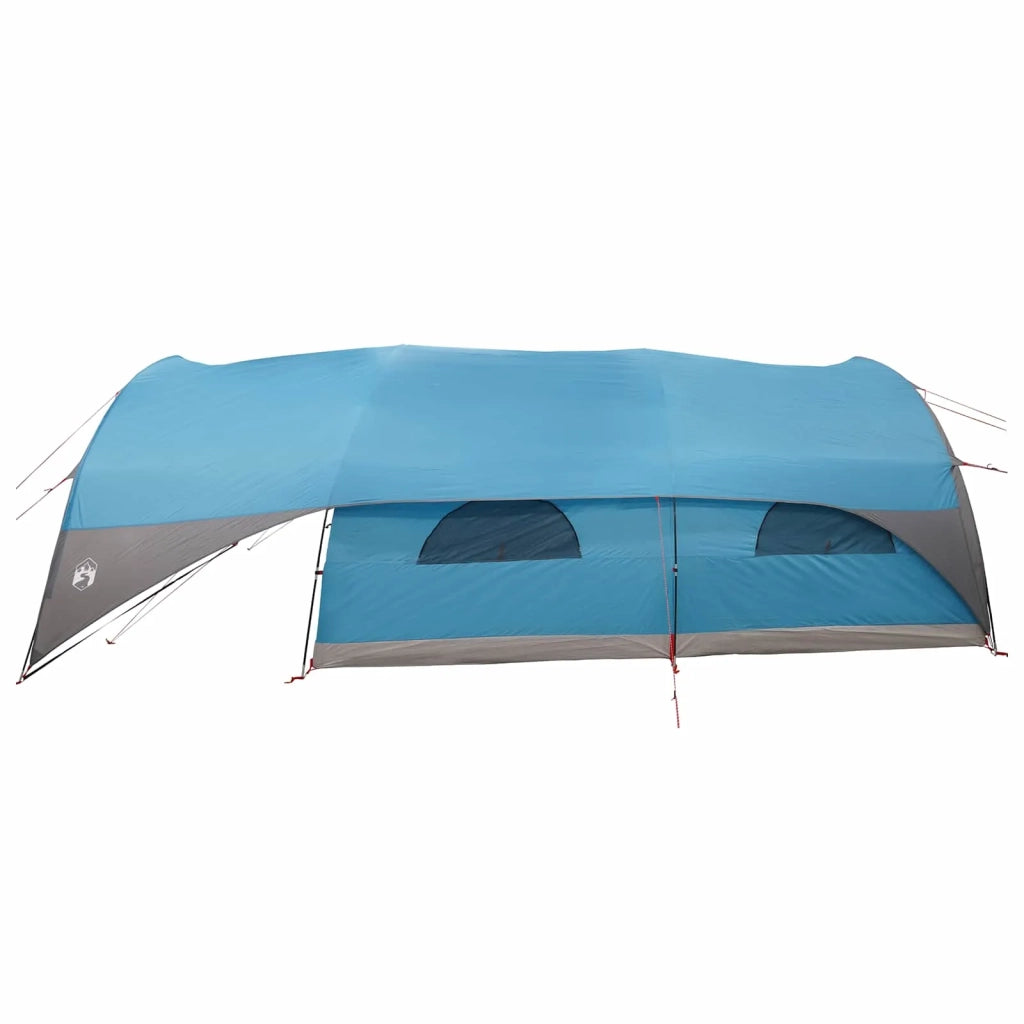 Tenda a tunnel con copertura impermeabile 10 persona Blu 42042239