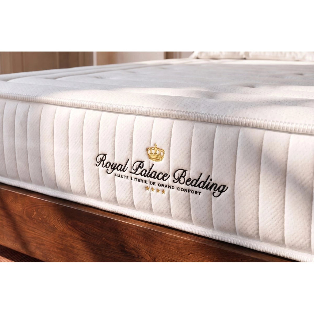 Kit rete e materasso LANCASTER 180x210cm - Spessore : 22cm - molle insacchettate e memory foam - Rigido, 3 zone di comfort