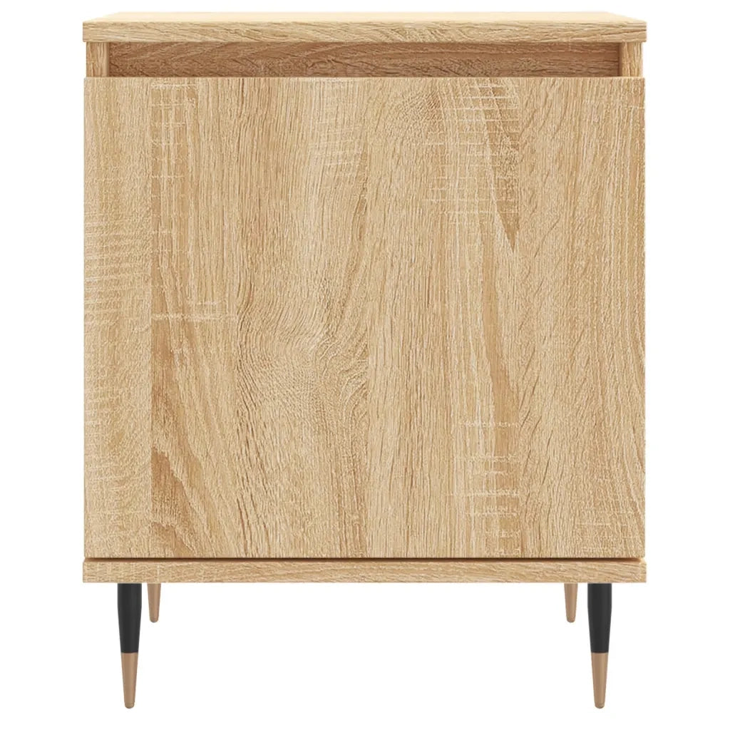 Comodini 2 pz Rovere Sonoma 40x30x50 cm in Legno Multistrato 826819