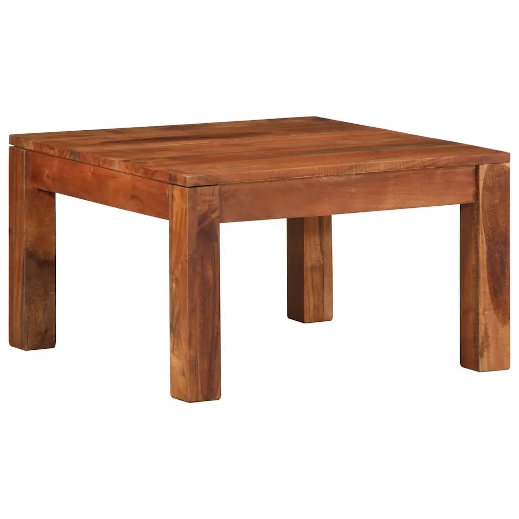 Tavolino da Caffè 60x60x35 cm in Legno Massello di Acacia 4102374