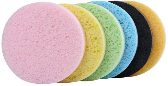 Saponetta per la pelle 50 pezzi - Saponetta riciclabile - Cellulosa naturale - Rimozione del trucco - Pulizia della pelle - Facile da utilizzare
