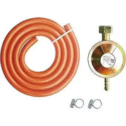 KIT REGOLATORE BOMBOLA GAS GPL TUBO + REGOLATORE FASCETTE TARATURA FISSA PROJECT