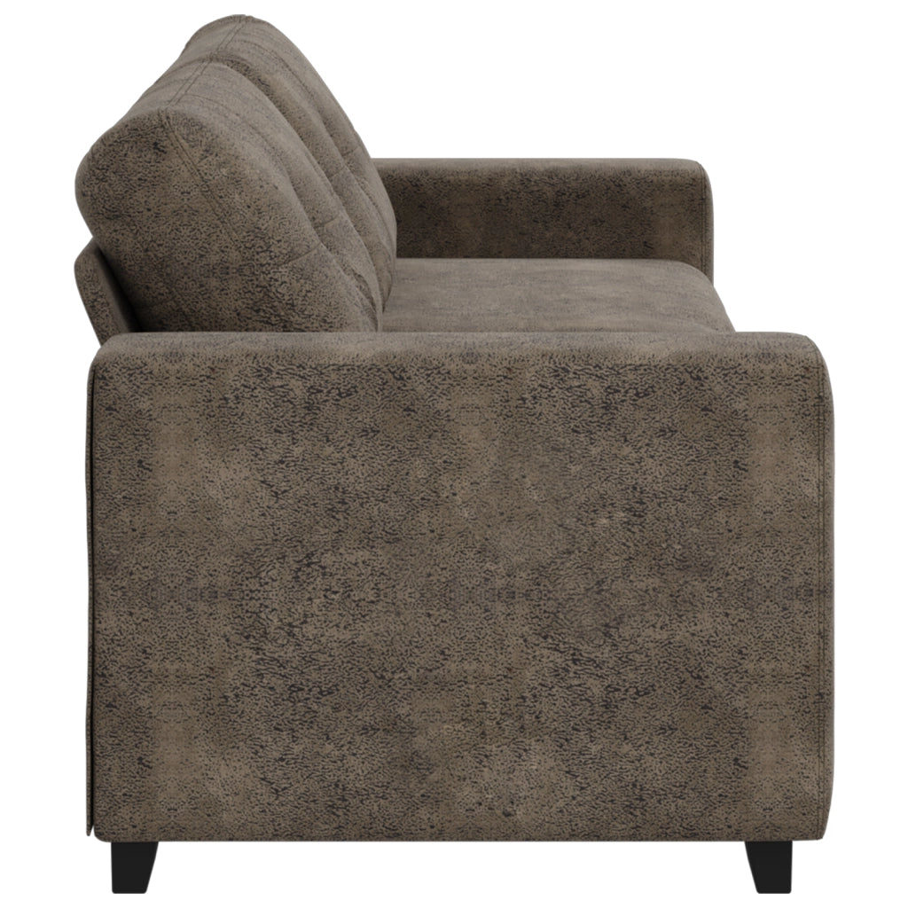 Divano a 3 posti  grigio scuro 180 cm in ecopelle