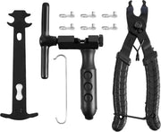 Kit di manutenzione catena bicicletta, per 6-10 marce, catena bicicletta, set di attrezzi, catene bicicletta, attrezzo catena, per bicicletta da corsa, mountain bike, catena bicicletta, set di riparazione.