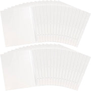 30 Stuks Navullingen voor Linnen Fotoalbums, Zelfklevend, 26x21cm, Pagine Bianche per Foto e Ricordi